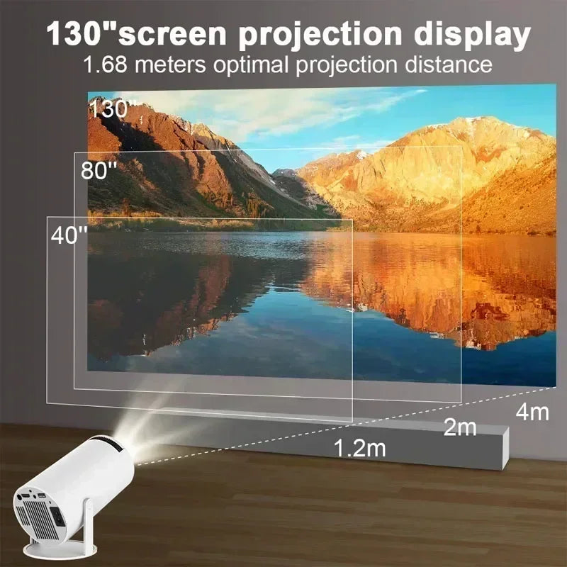 MyRelaxProjector™ Home Cinema Outdoor Portable Projector